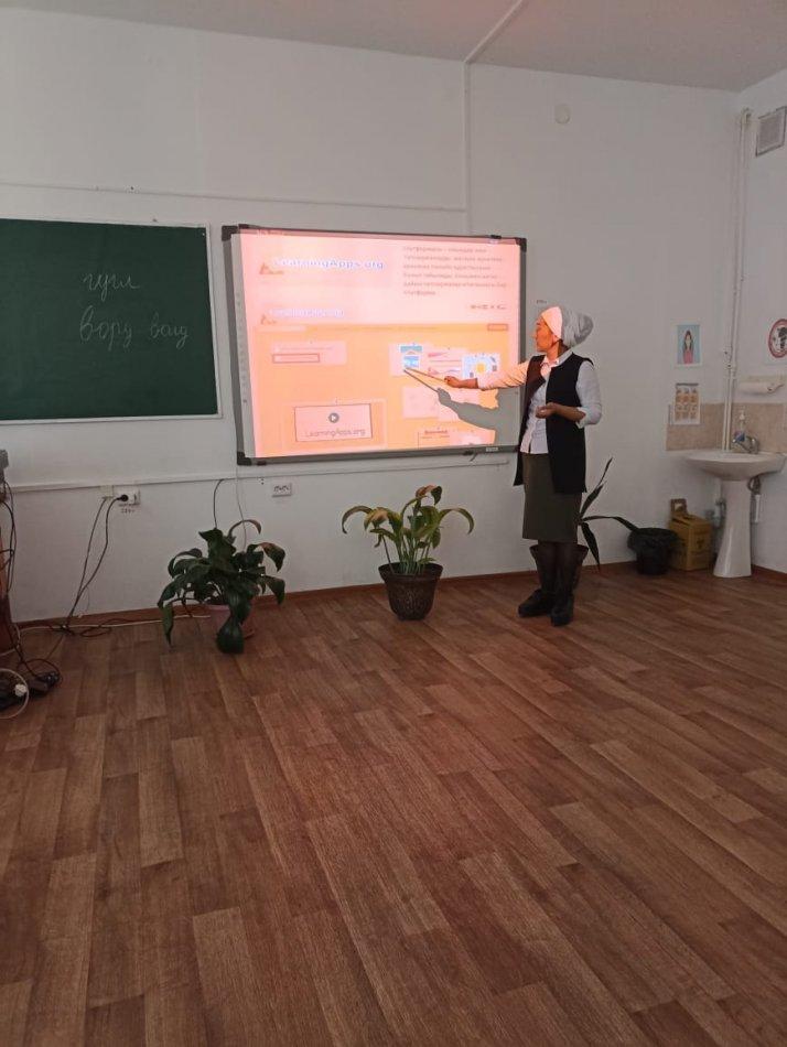 №23 Тескентоған жалпы орта білім беретін мектебінде "Оқу процесінде ақпараттық коммуникативті  технологияны  қолдану" тақырыбында оқыту семинар өткізілді.