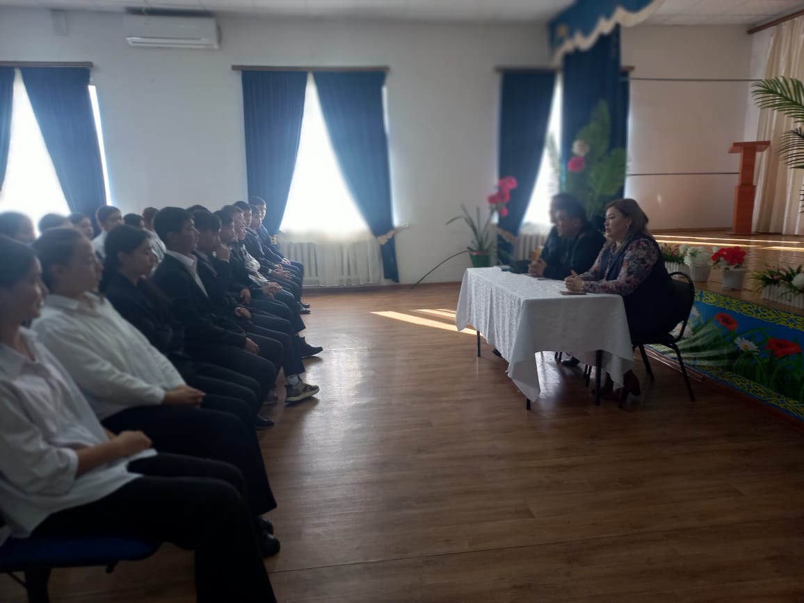 N23 Тескентоған жалпы орта білім беретін мектебінде 6-13 қараша аралығында 1-11 сынып  оқушыларының қауіпсіздігін қамтамасыз ету мақсатында түсіндірме жұмыстары  жүргізілді