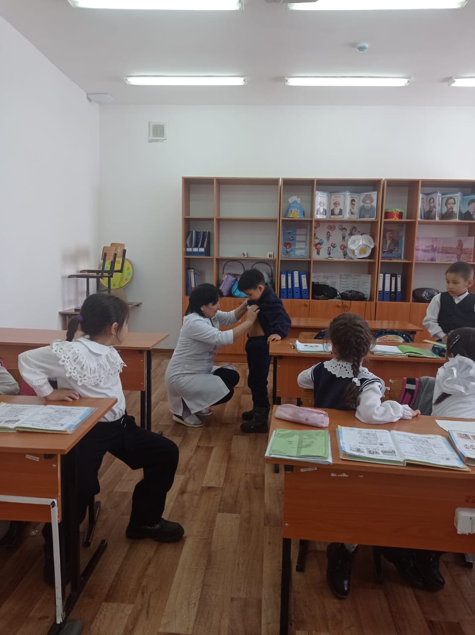 Қызылшаға қарсы тексеріп сабаққа қатысты