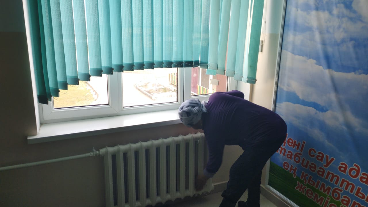Санитарлық тазалық жұмыстары